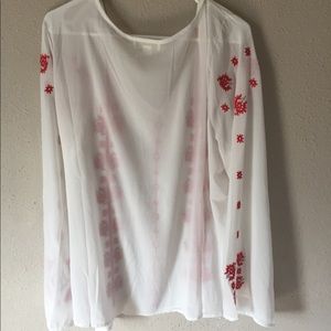 Forever21 long sleeve light shirt